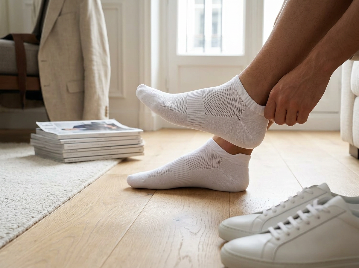 YouShow 10 Paires Chaussettes Basses Homme Femme, Coton Courtes Chaussettes Basses, Sport Respirant Antiderapante Socquettes en situation YouShow 10 Paires Chaussettes Basses Homme Femme, Coton Courtes Chaussettes Basses, Sport Respirant Antiderapante Socquettes en situation